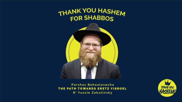 Parshas Behaalosecha – The path towards Eretz Yisroel
