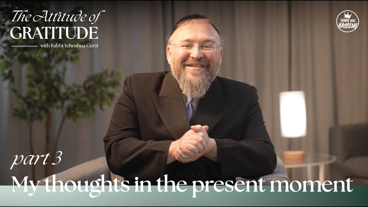 The Attitude of Gratitude | Part 3 My thoughts in the present moment