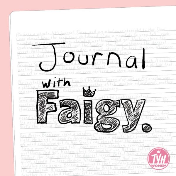 Journal with Faigy