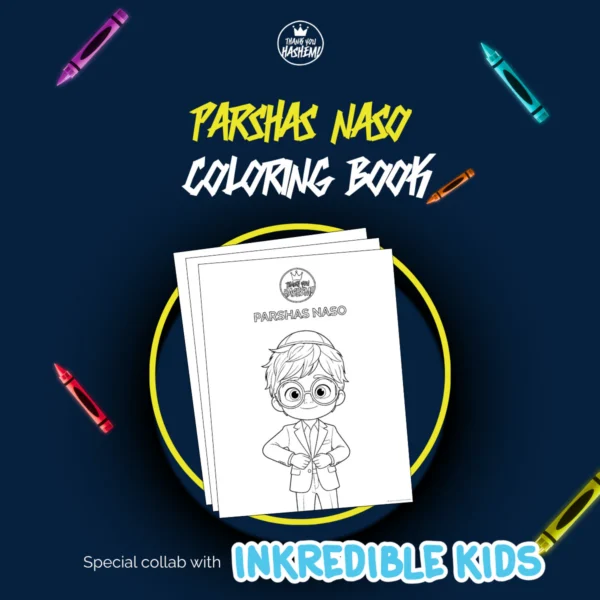 Parshas Naso Coloring Book