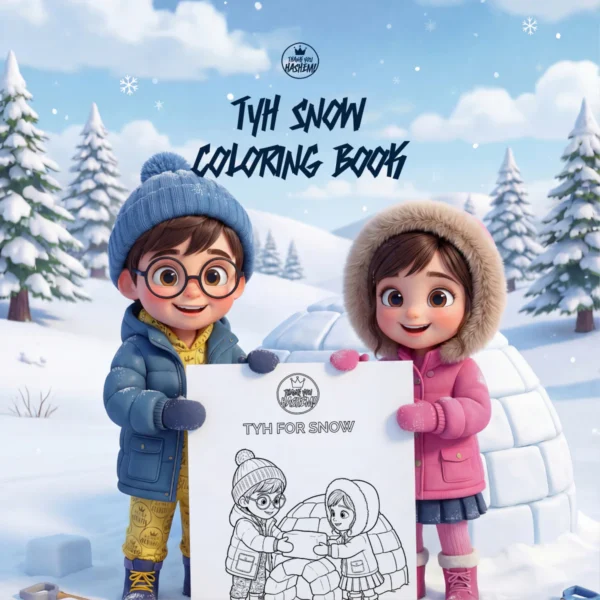 Snow Coloring Book