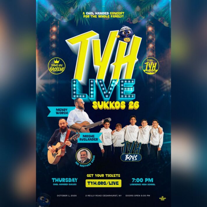 TYH Live - Sukkos 2026 Concert