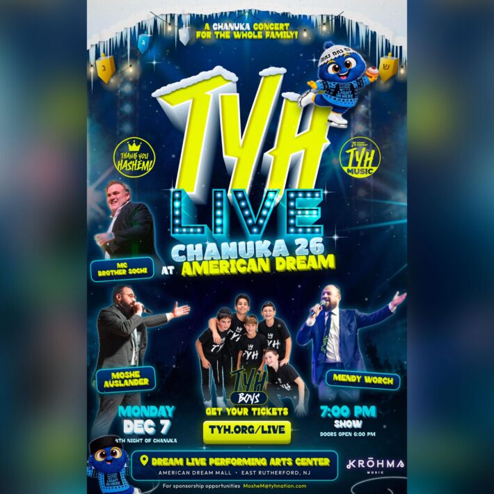 TYH Live - Chanukah Concert 2026